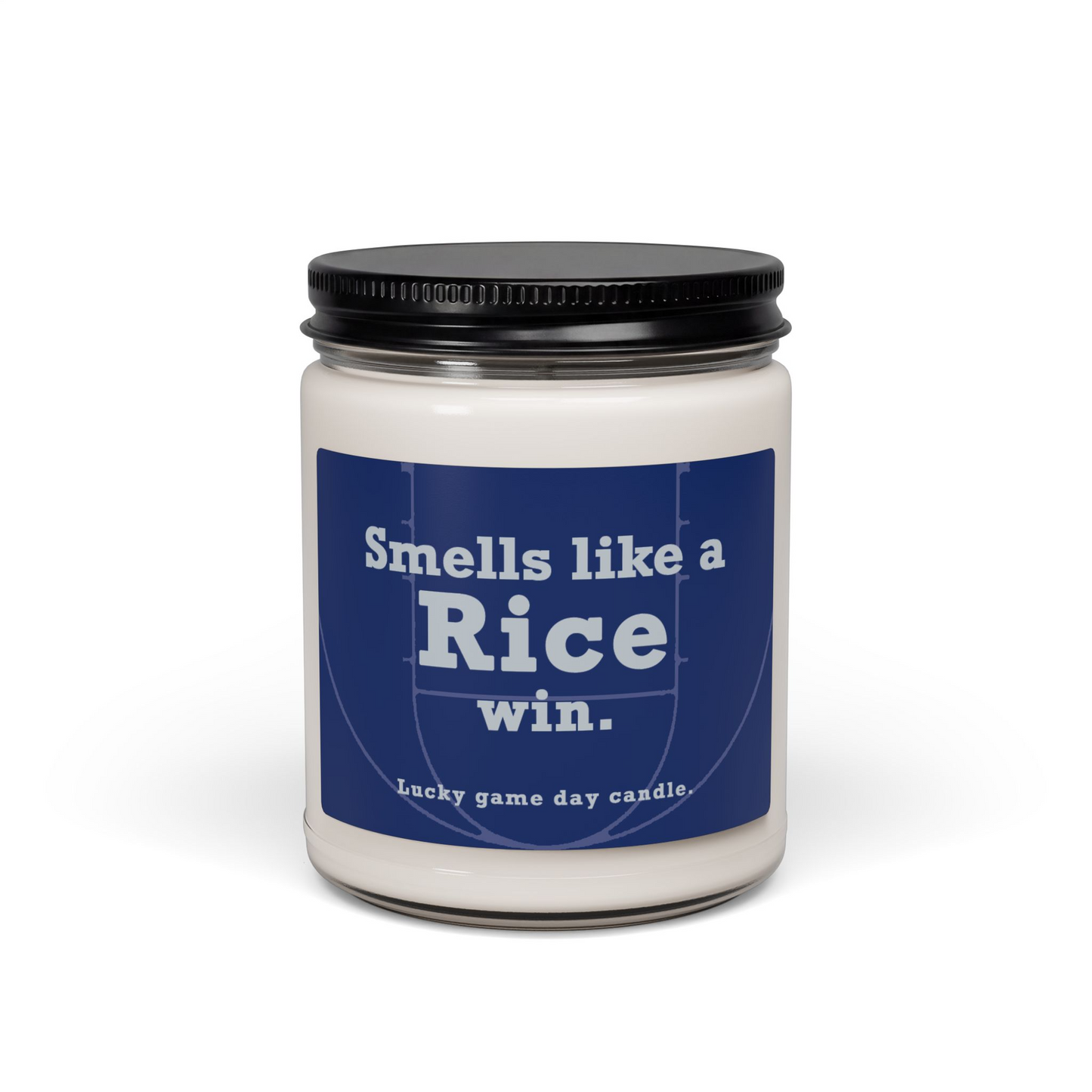 Rice Basketball - "Smells like a Rice win" scented candle (9 oz)