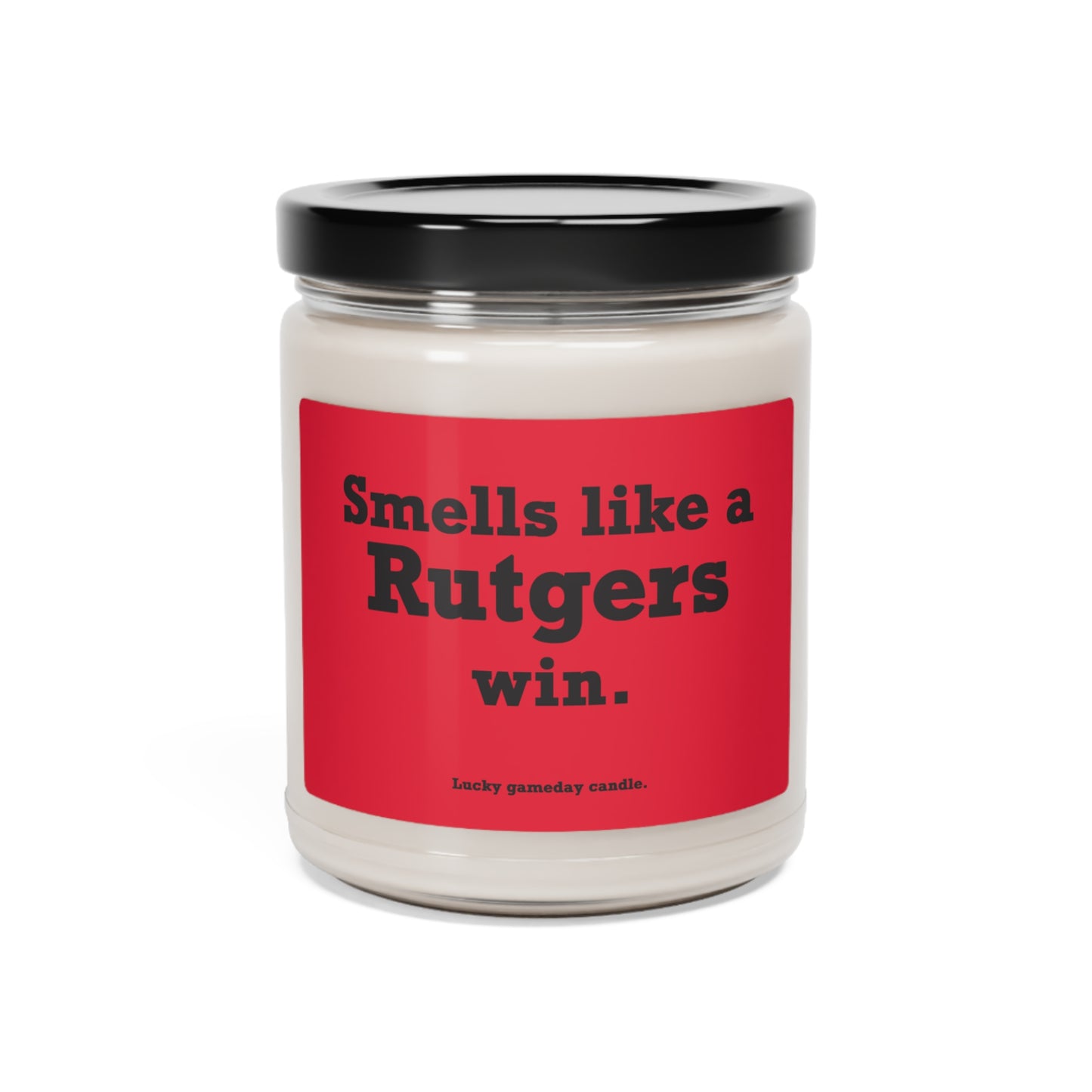 Rutgers - "Smells like a Rutgers win" scented candle (9 oz)