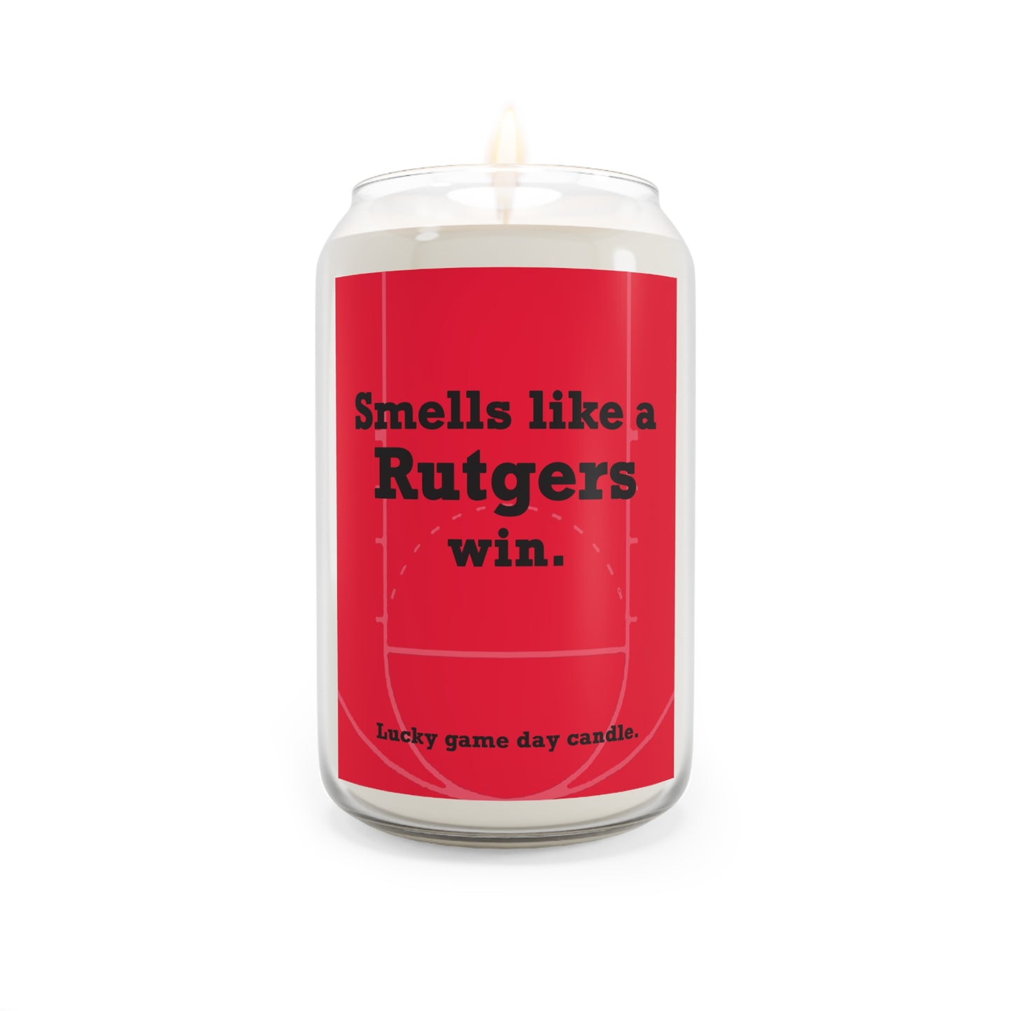 Rutgers Basketball - "Smells like a Rutgers win" scented candle (13.75 oz)