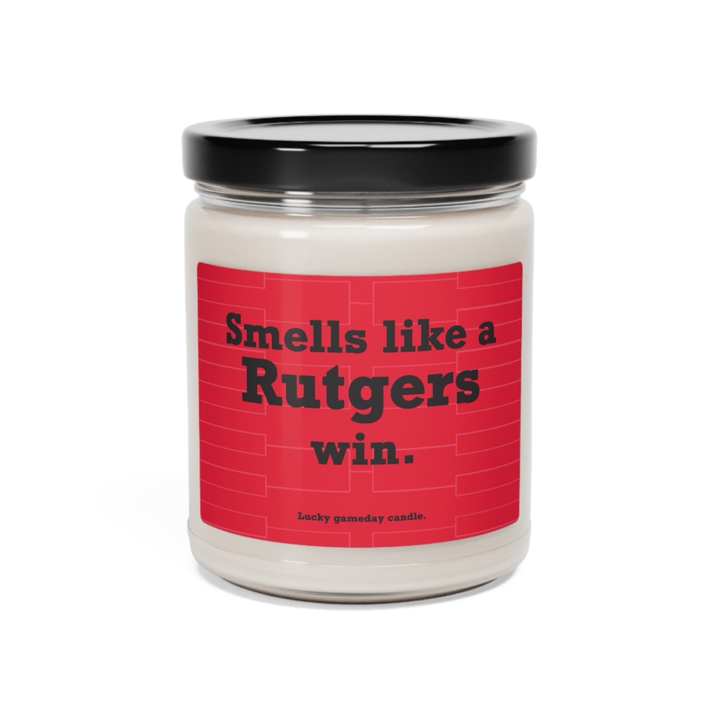 Rutgers Basketball - "Smells like a Rutgers win" scented candle (9 oz)