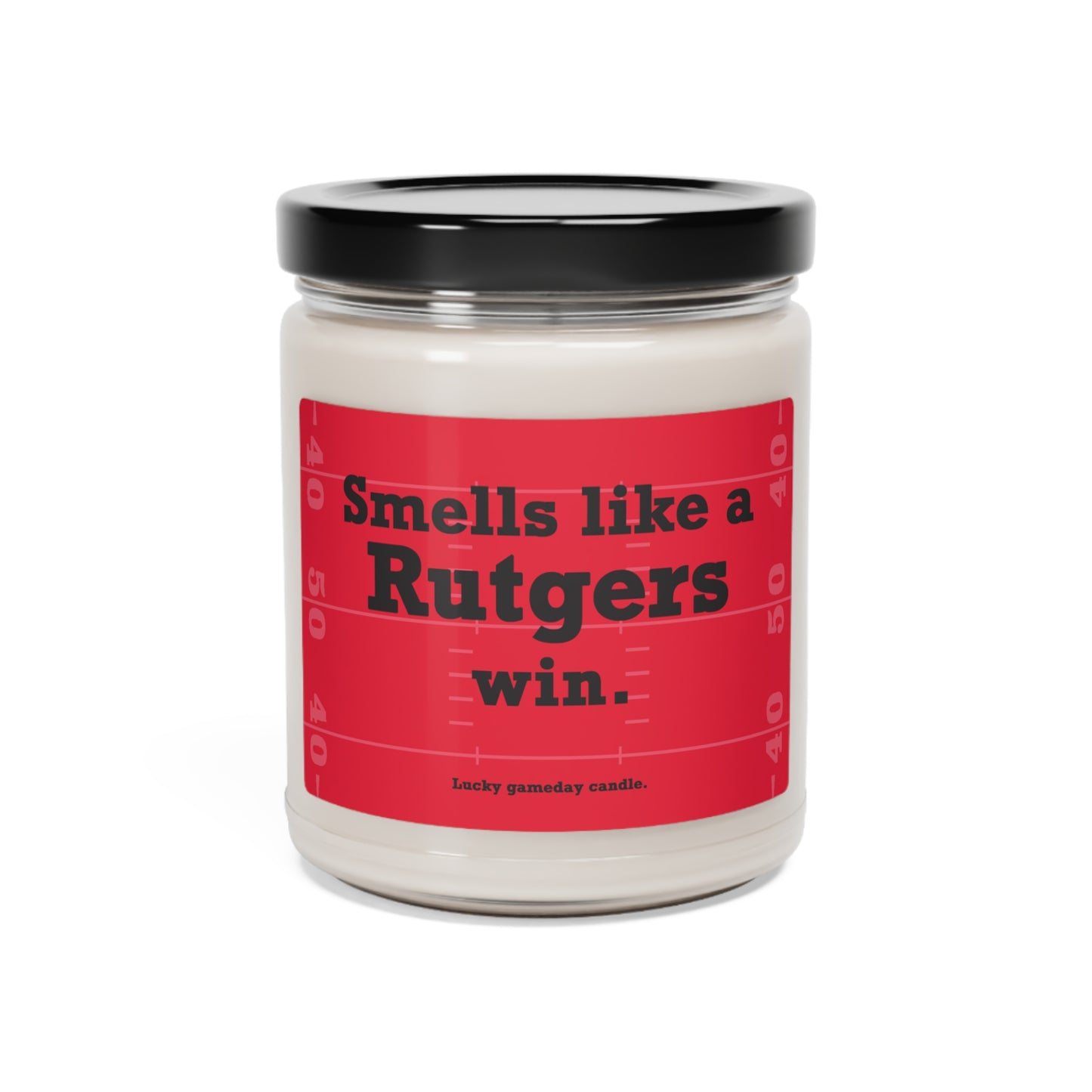 Rutgers Football - "Smells like a Rutgers win" scented candle (9 oz)