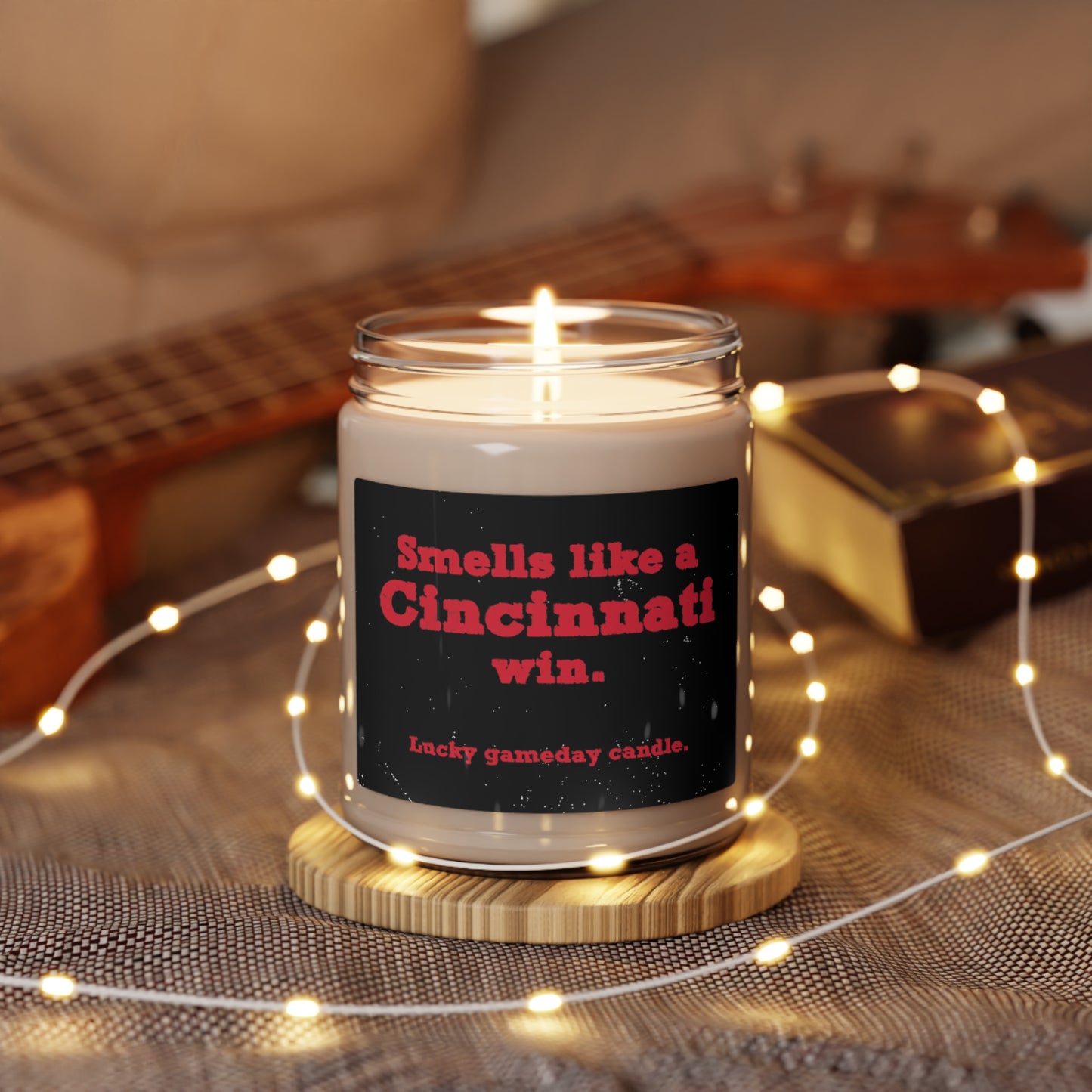 Cincinnati - "Smells Like a Cincinnati Win" Scented Candle