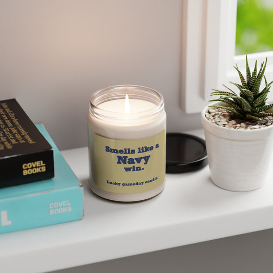 Navy - "Smells Like a Navy Win" Scented Candle