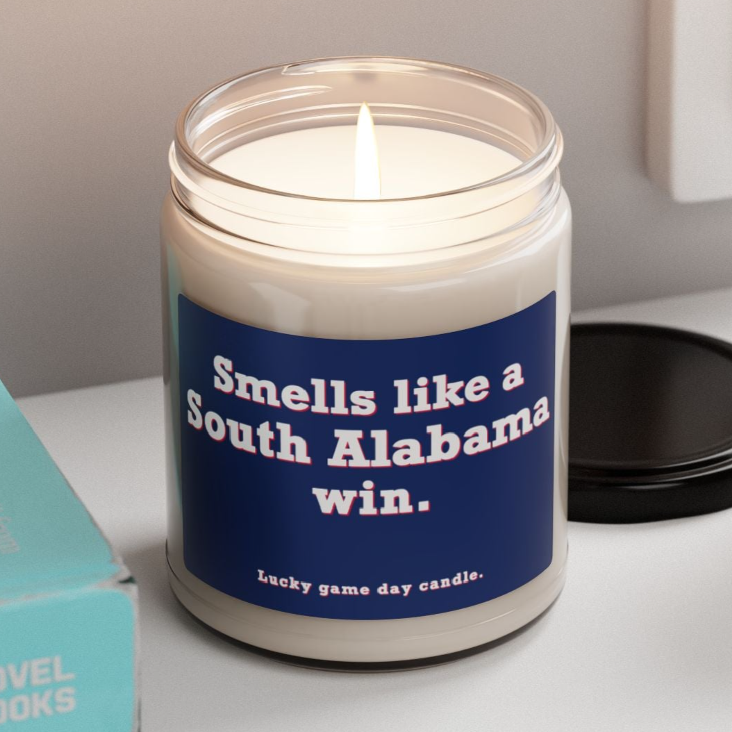 South Alabama - "Smells like a South Alabama win" scented candle