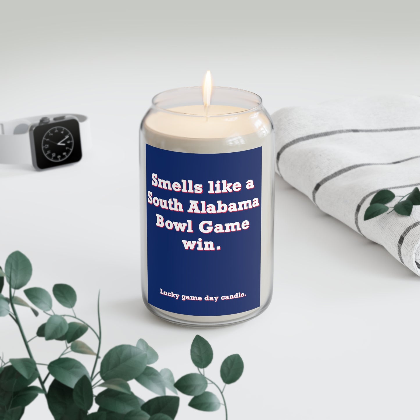 South Alabama Bowl Game - "Smells like a South Alabama Bowl Game win" scented candle (13.75 oz)