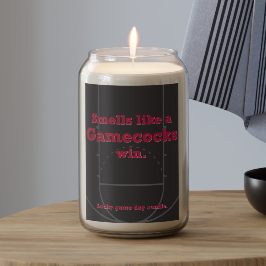 South Carolina Basketball - "Smells like a Gamecocks win" scented candle (13.75 oz)