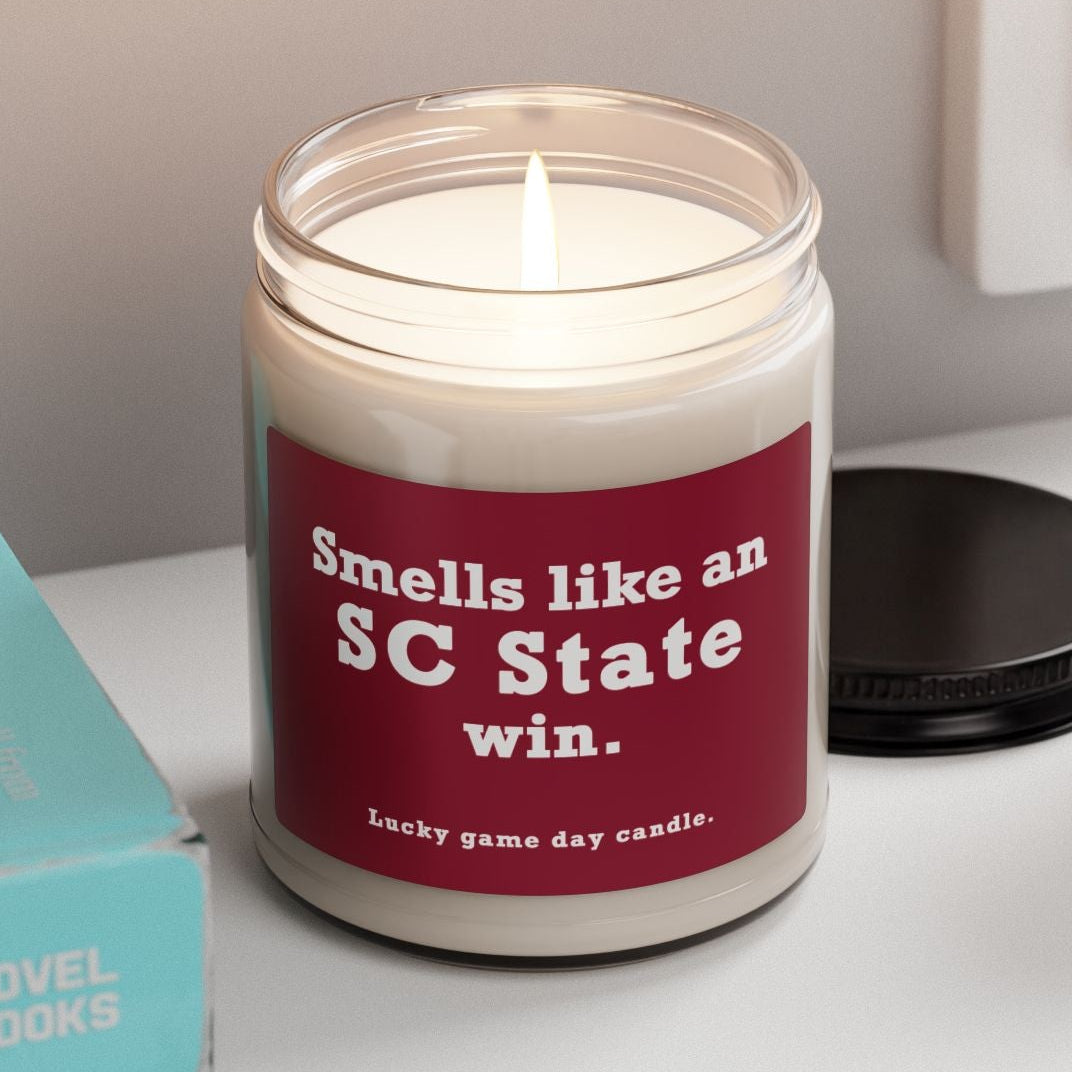South Carolina State - Smells Like an SC State Win (9 oz) scented candle