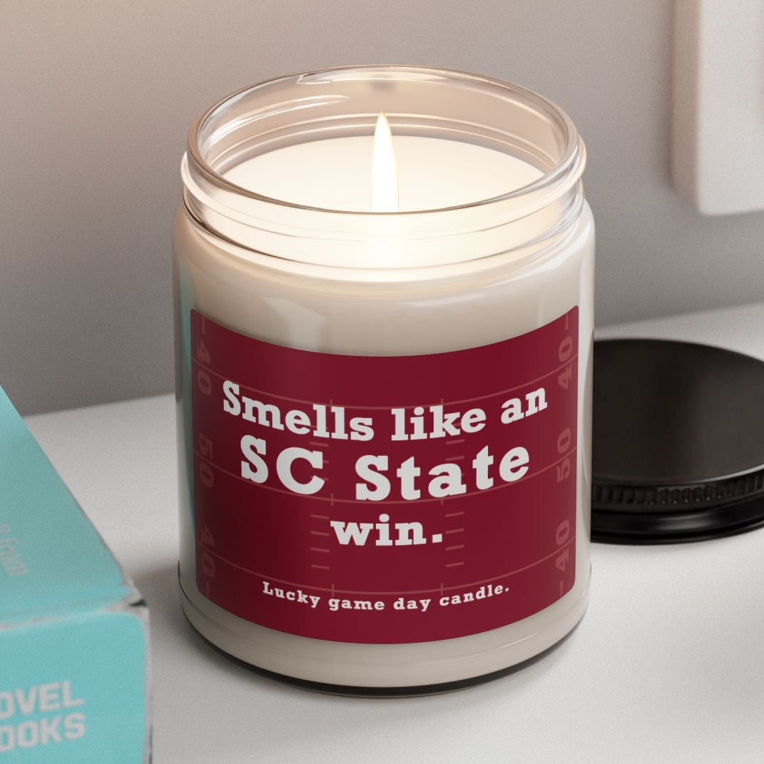 South Carolina State Football - Smells Like an SC State Win (9 oz) scented candle