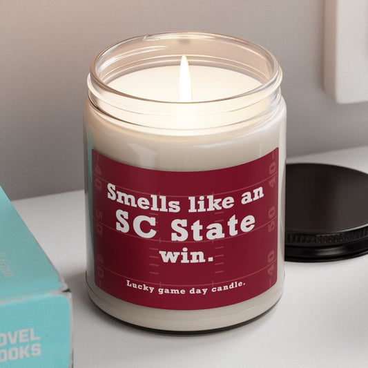South Carolina State Football - Smells Like an SC State Win (9 oz) scented candle
