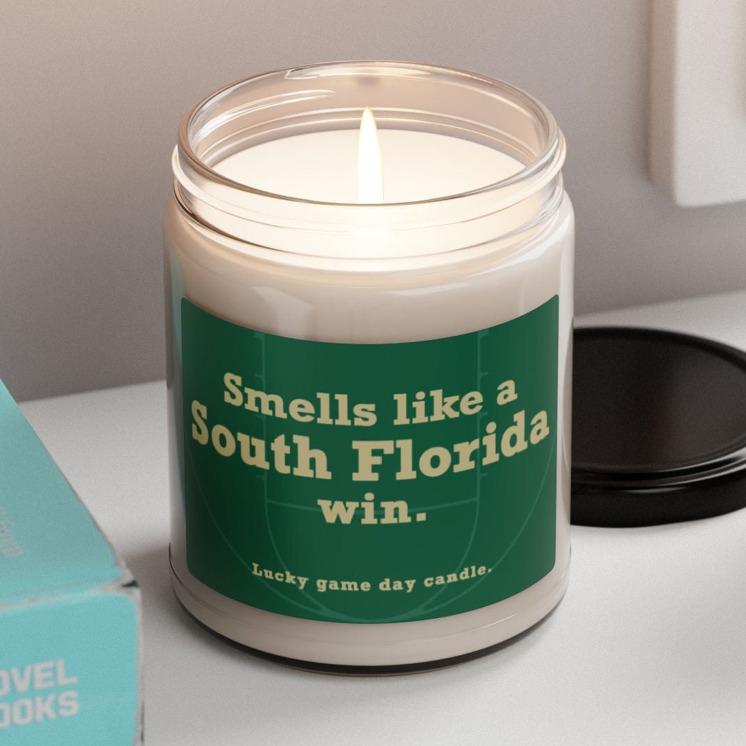 USF Basketball - "Smells like a South Florida win" scented candle (9 oz)