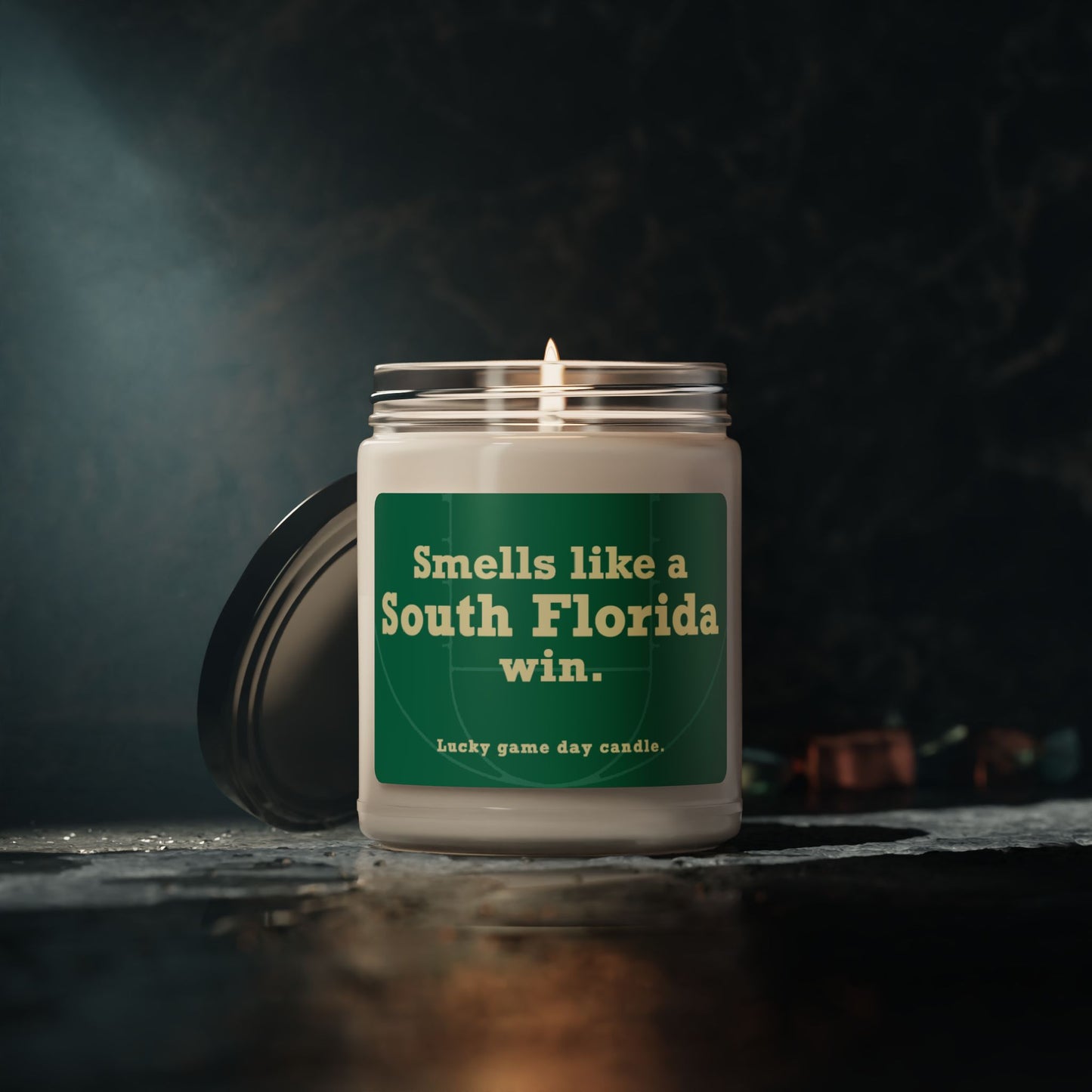 USF Basketball - "Smells like a South Florida win" scented candle (9 oz)