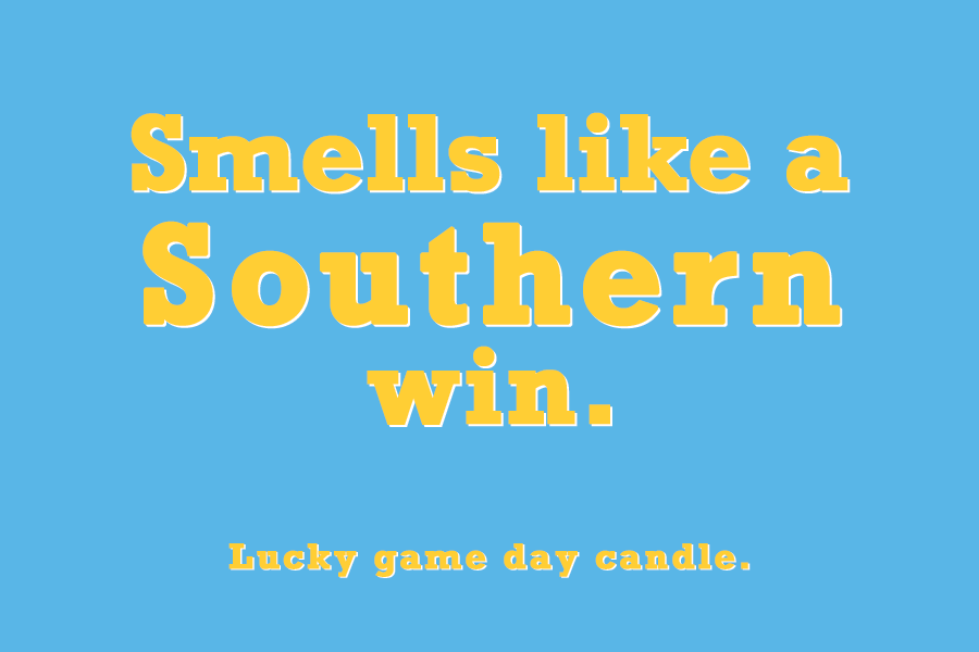 Southern University - "Smells like a Southern win" scented candle (9 oz)