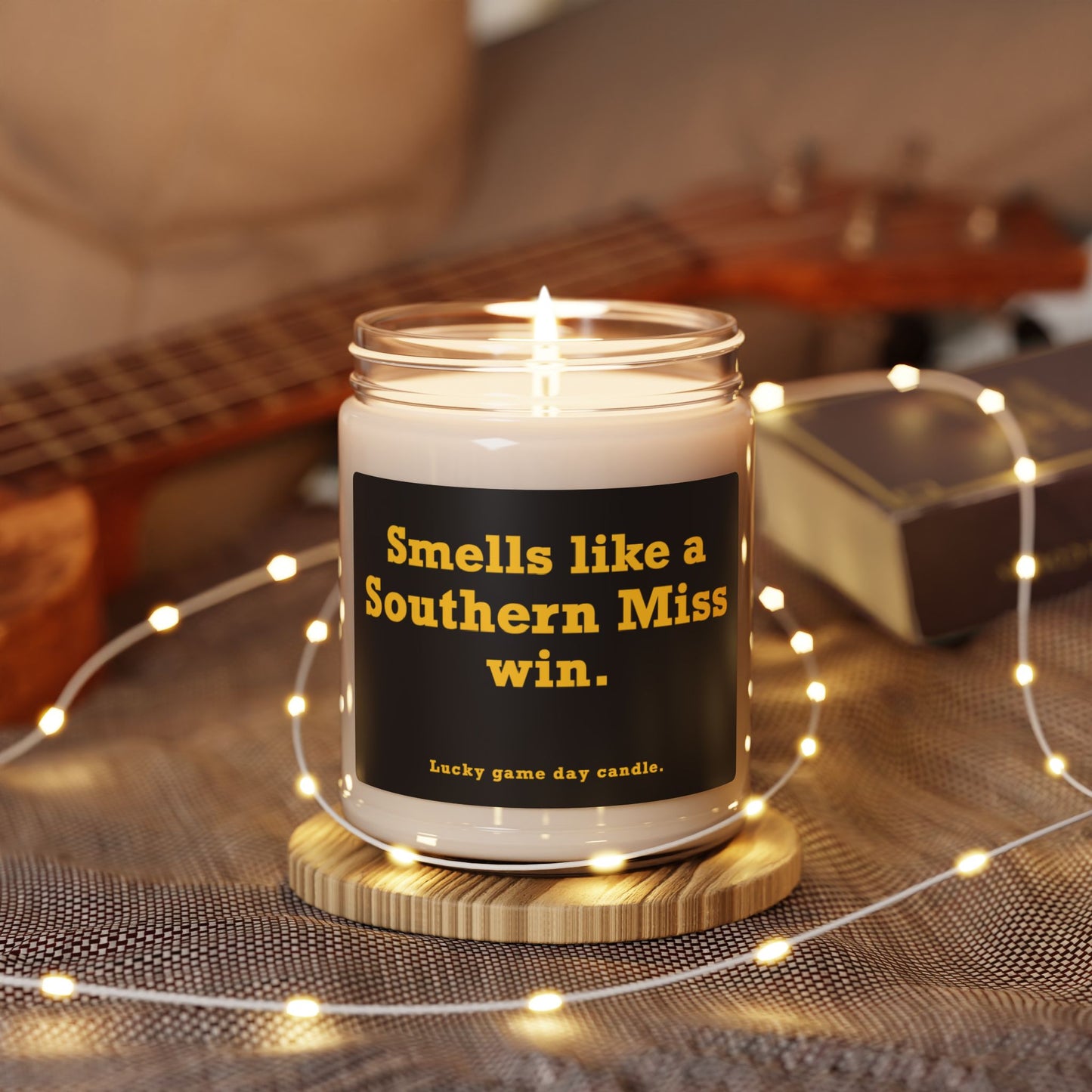 Southern Mississippi - "Smells like a Southern Miss win" scented candle (9 oz)