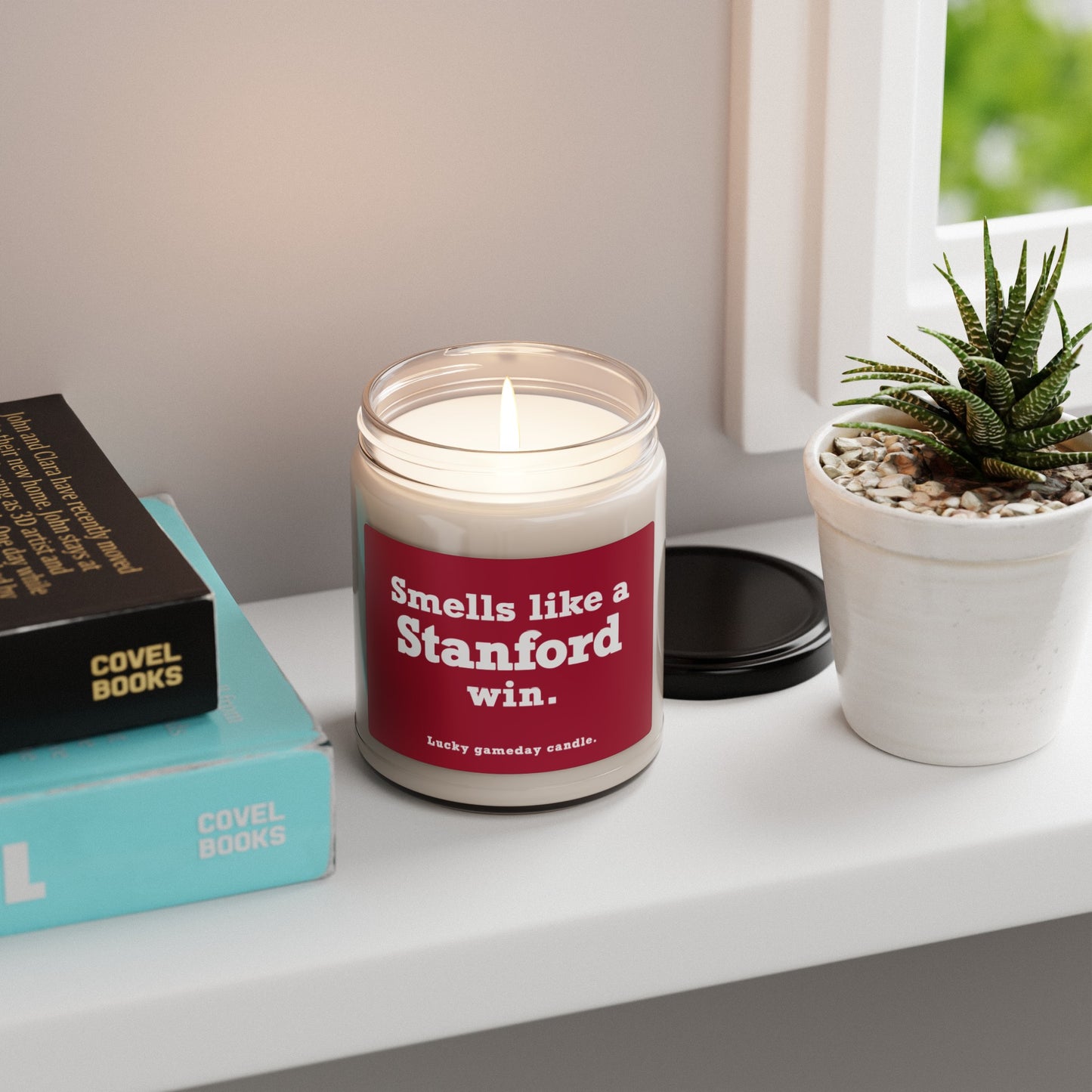 Stanford - "Smells like a Stanford win" scented candle (9 oz)