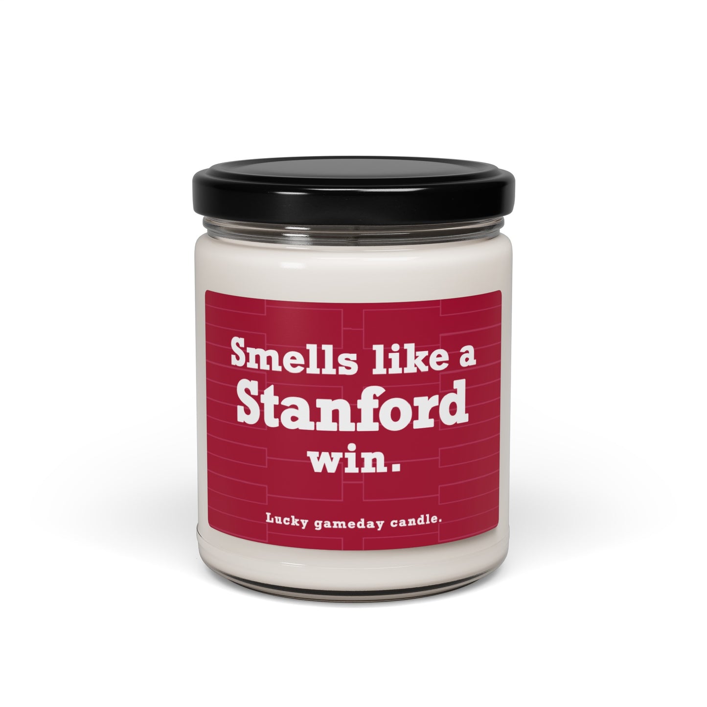 Stanford Basketball - "Smells like a Stanford win" scented candle (9 oz)