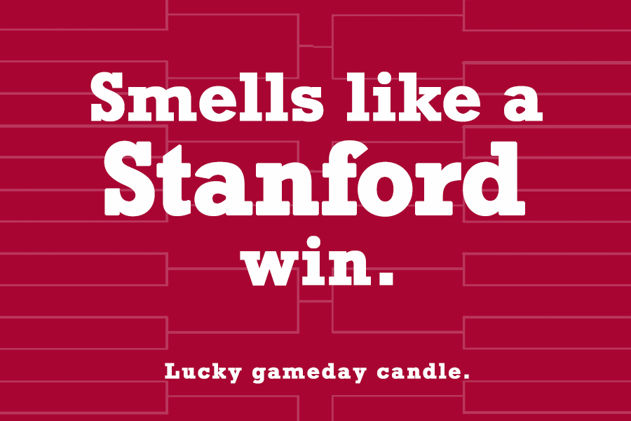 Stanford Basketball - "Smells like a Stanford win" scented candle (9 oz)