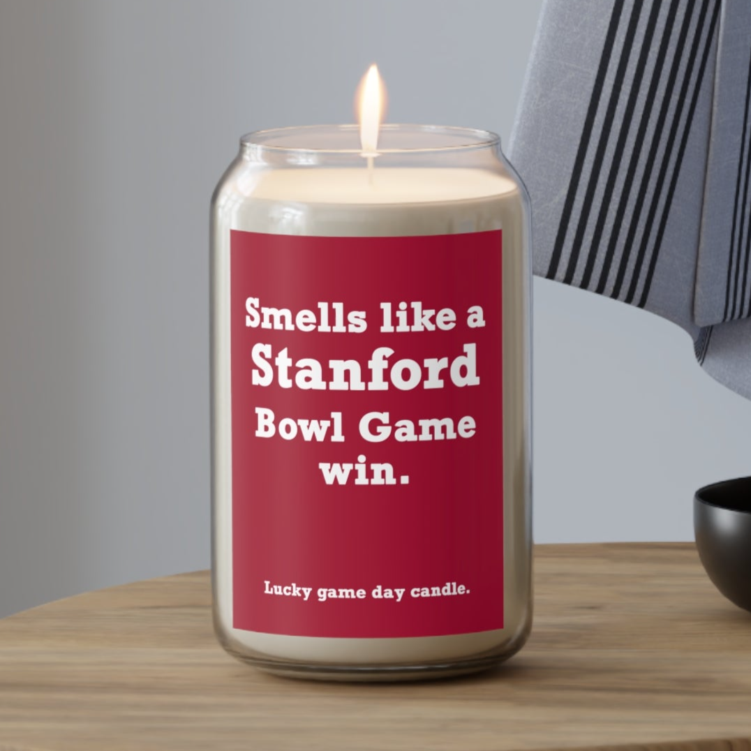 Stanford Bowl - "Smells like a Stanford Bowl Game win" scented candle (13.75 oz)