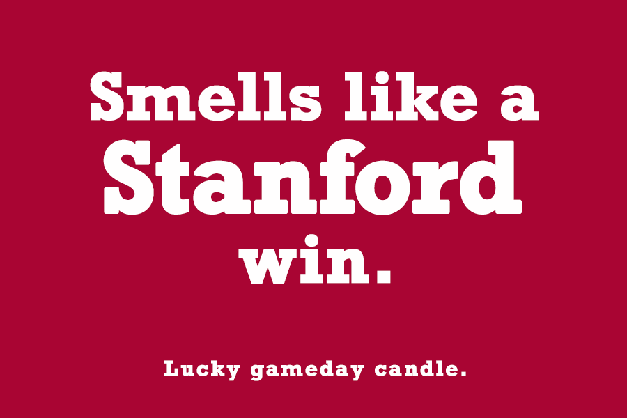 Stanford - "Smells like a Stanford win" scented candle (9 oz)