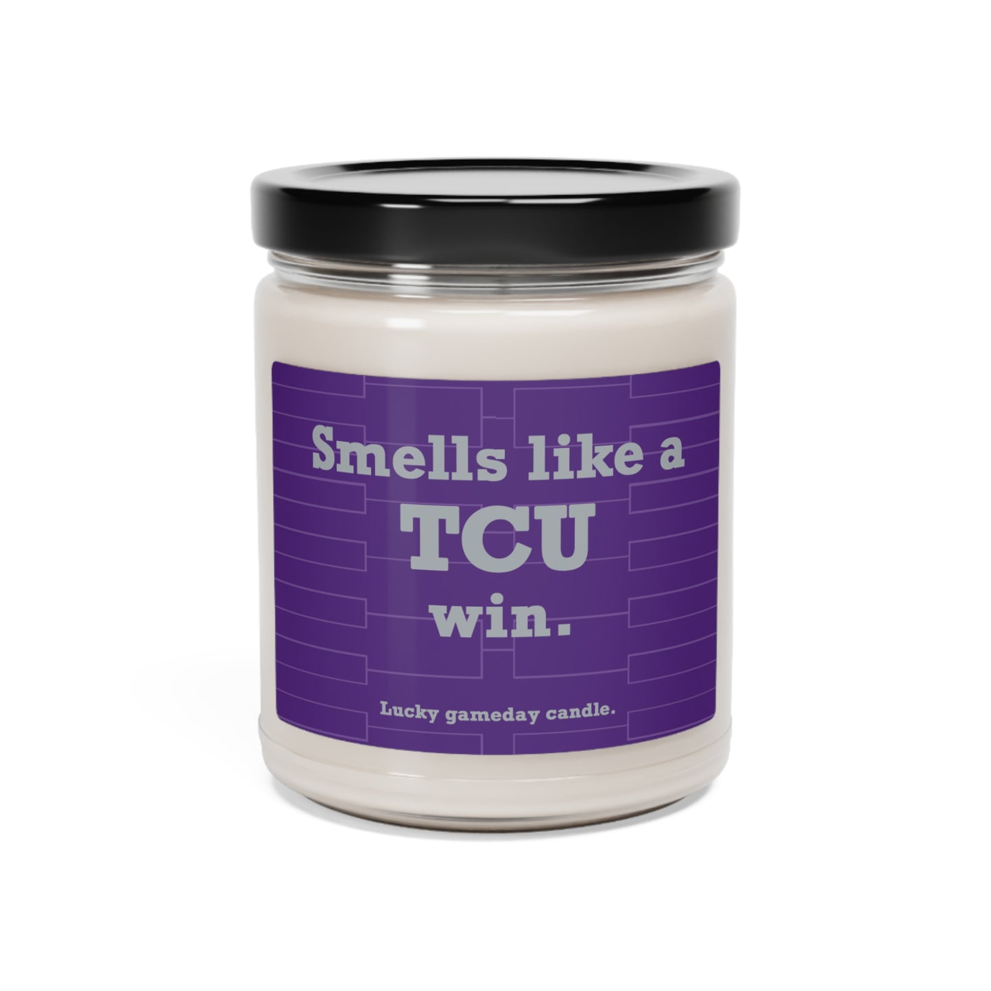 TCU Basketball - "Smells like a TCU win" scented candle (9 oz)