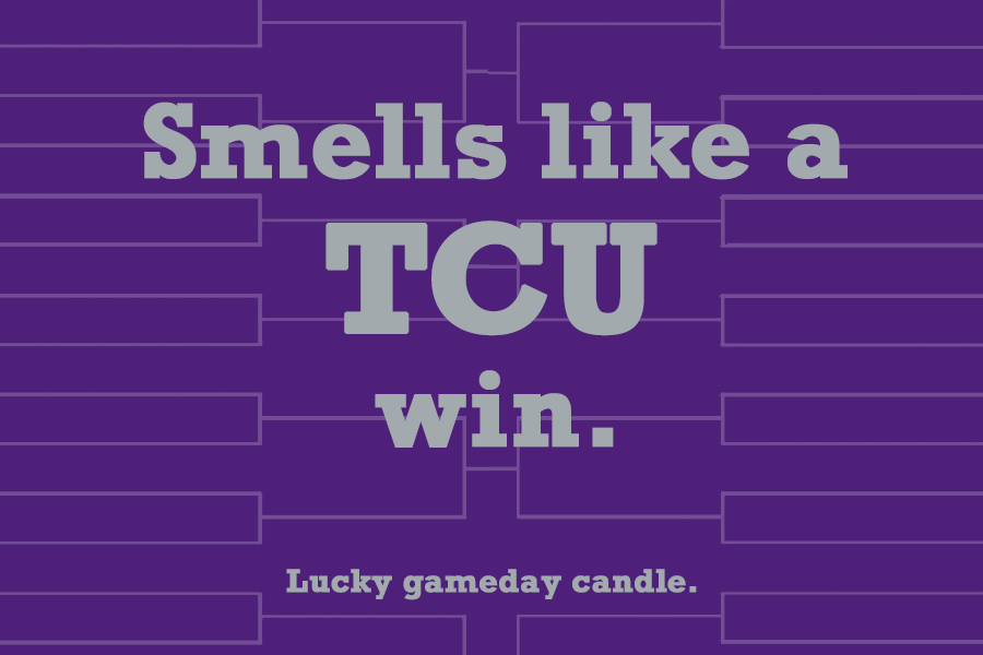 TCU Basketball - "Smells like a TCU win" scented candle (9 oz)