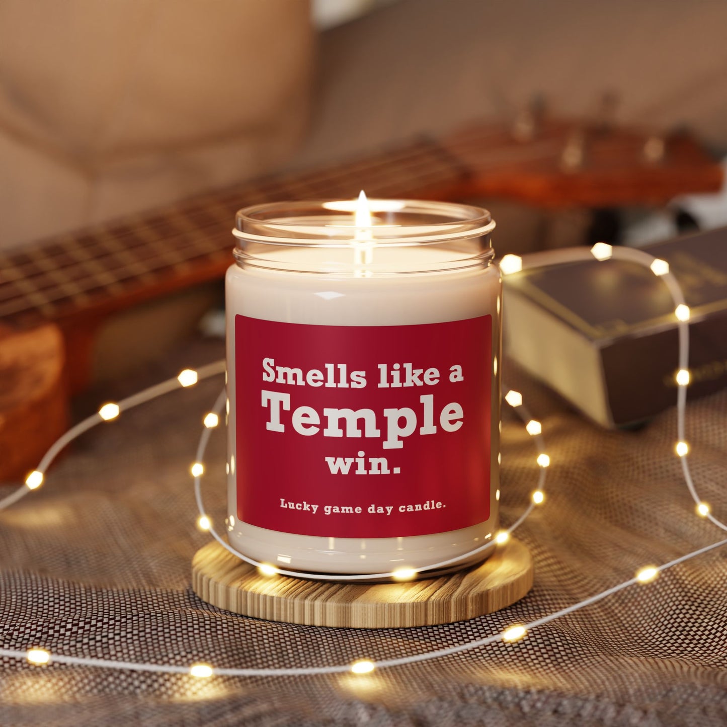 Temple - "Smells like a Temple win" scented candle (9 oz)