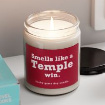 Temple - Smells like a Temple win scented candle (9 oz)