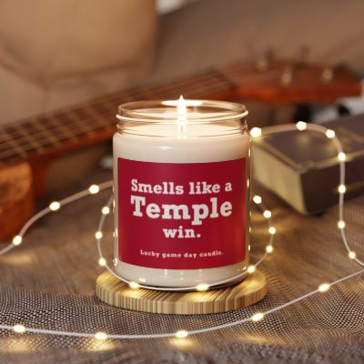 Temple - "Smells like a Temple win" scented candle (9 oz)