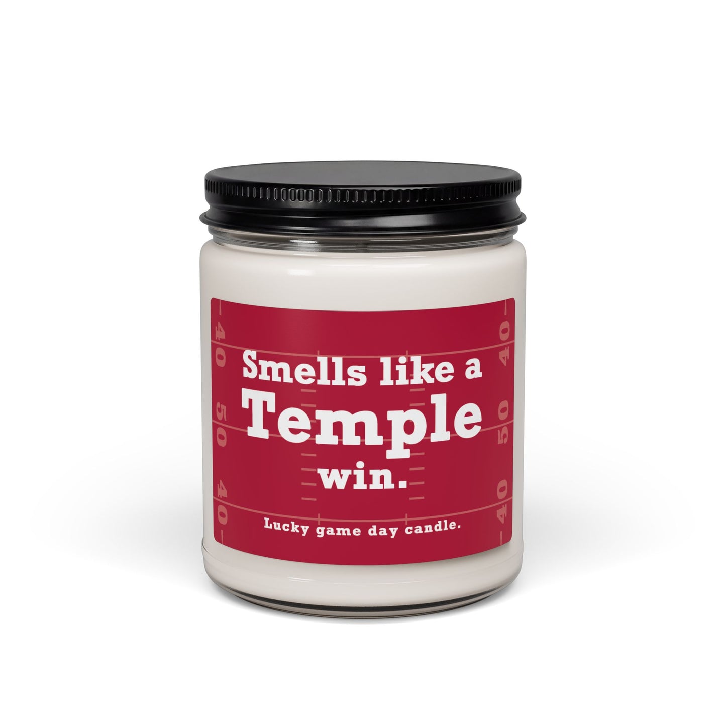 Temple Football -  "Smells like a Temple win" scented candle (9 oz)