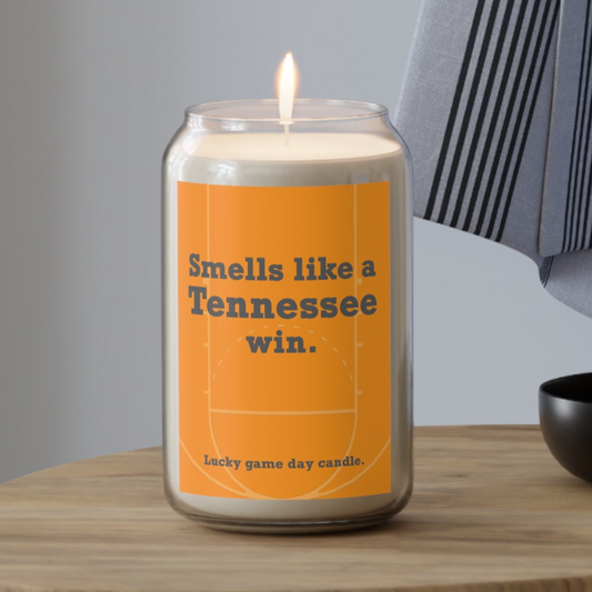 Tennessee Basketball - "Smells like a Tennessee win" scented candle (13.75 oz)