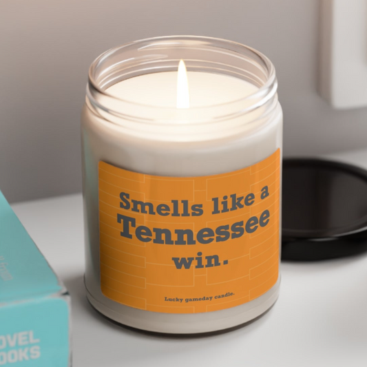 Tennessee Basketball - "Smells like a Tennessee win" scented candle (9 oz)