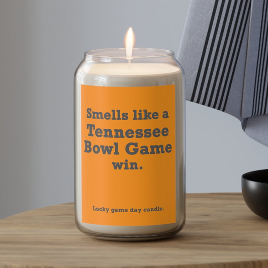 Tennessee Bowl Game - "Smells like a Tennessee Bowl Game win" scented candle (13.75 oz)