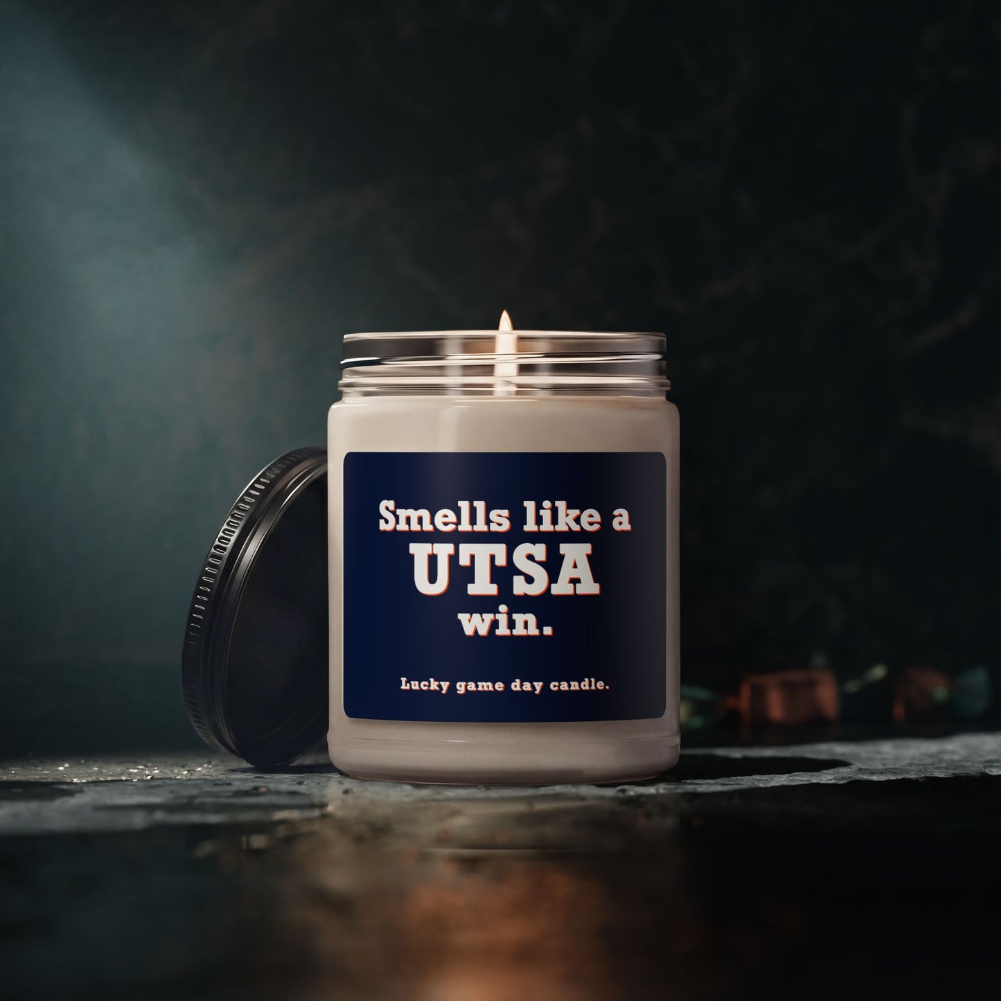 Texas-San Antonio - "Smells like a UTSA win" scented candle (9 oz)