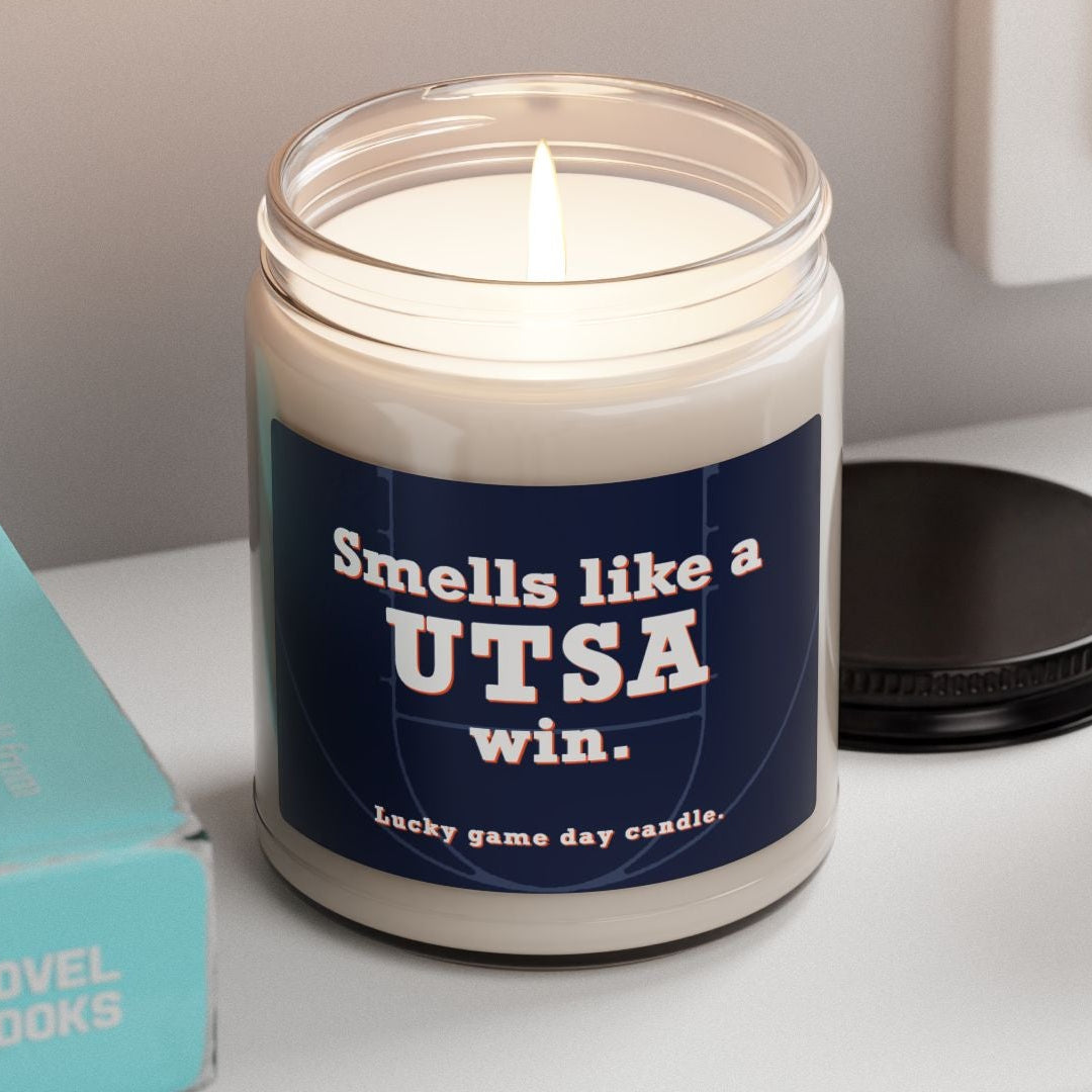 Texas-San Antonio Basketball- Smells Like a UTSA Win (9 oz) scented candle
