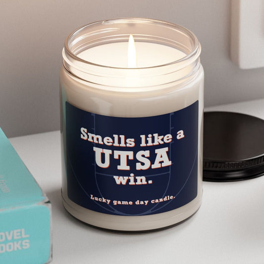 Texas-San Antonio Basketball- Smells Like a UTSA Win (9 oz) scented candle