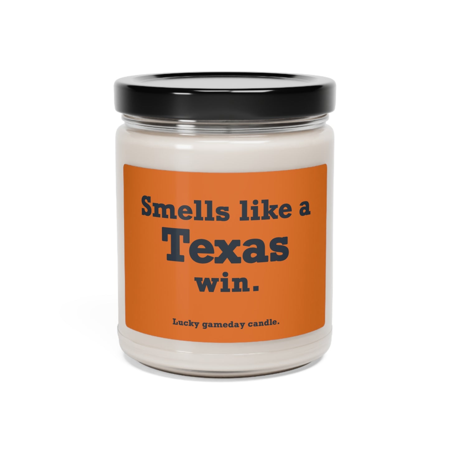 Texas - "Smells like a Texas win" scented candle (9 oz)