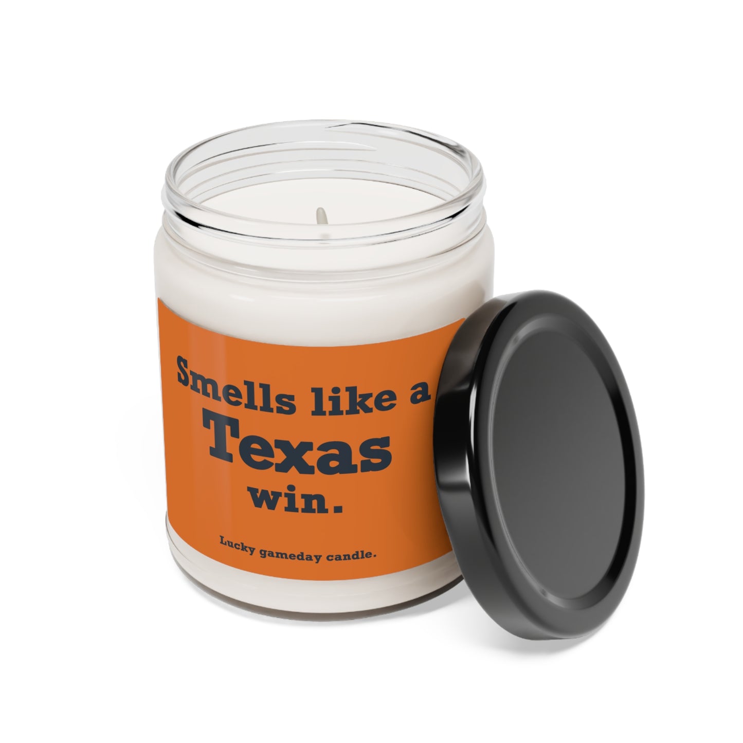 Texas - "Smells like a Texas win" scented candle (9 oz)