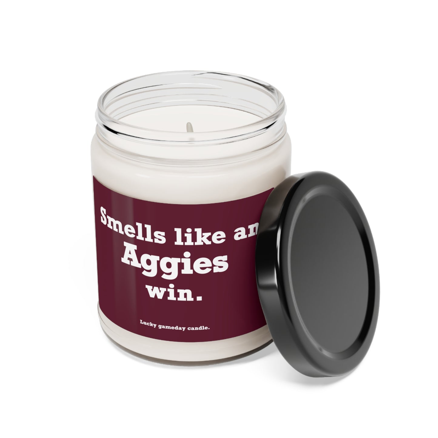 Texas A&M - "Smells like an Aggies win" scented candle (9 oz)