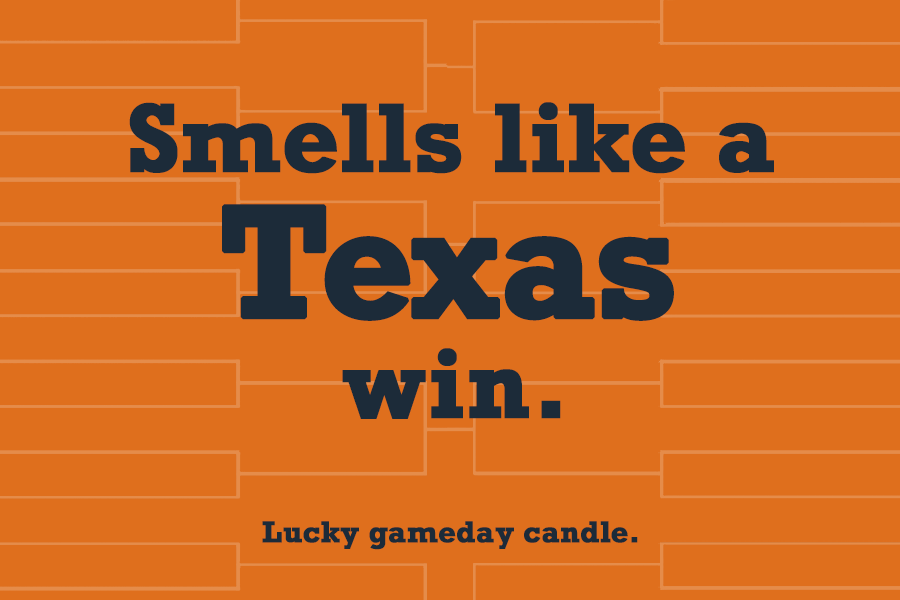 Texas Basketball - "Smells like a Texas win" scented candle (9 oz)