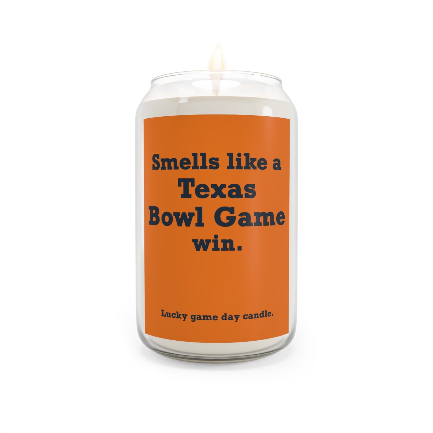 Texas Bowl Game - "Smells like a Texas Bowl Game win" scented candle (13.75 oz)