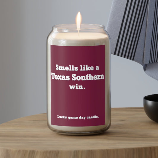 Texas Southern - "Smells like a Texas Southern win" scented candle (13.75 oz)