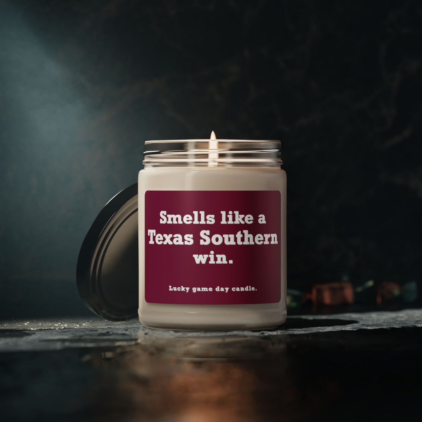 Texas Southern - "Smells like a Texas Southern win" scented candle (9 oz)