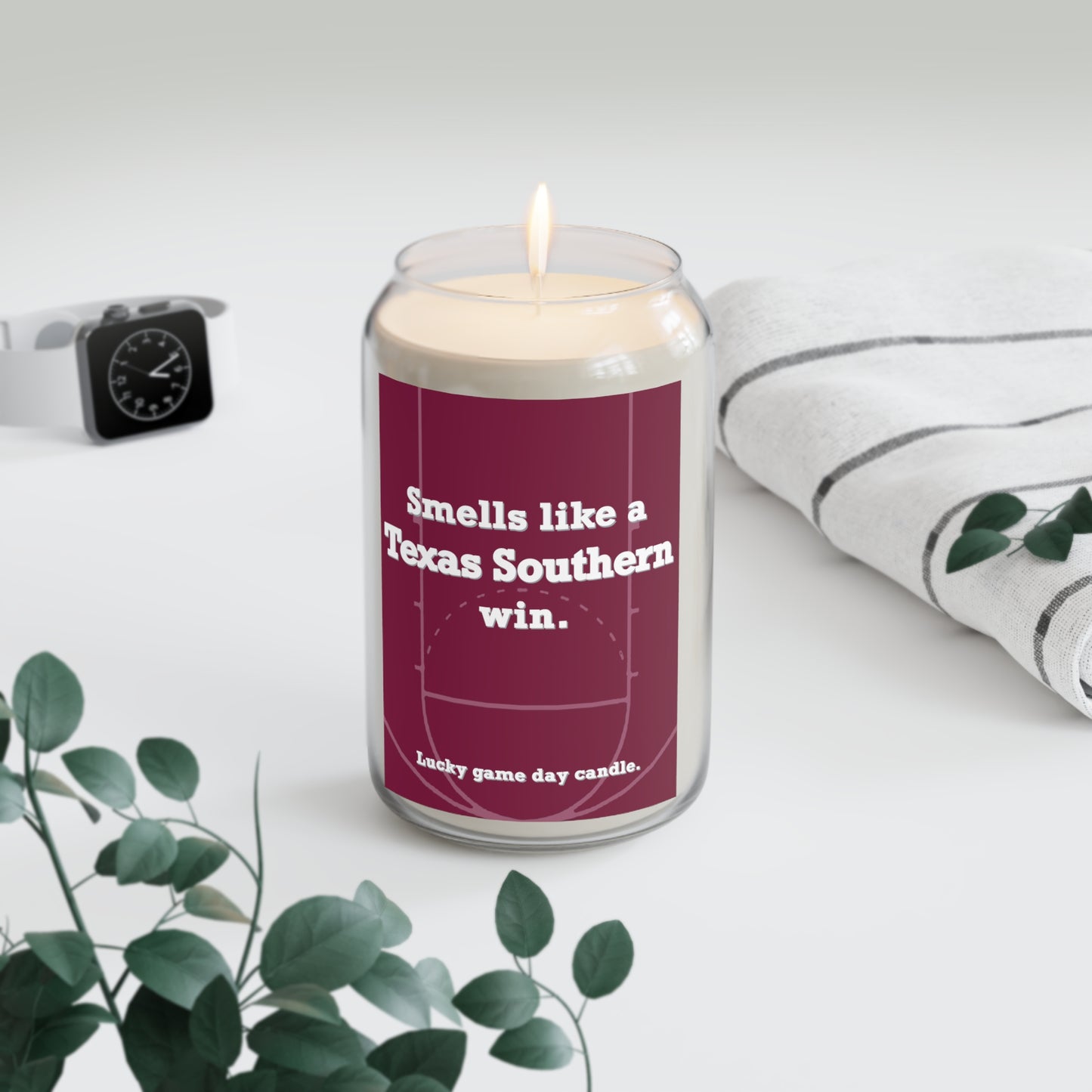 Texas Southern Basketball - "Smells like a Texas Southern win" scented candle (13.75 oz)