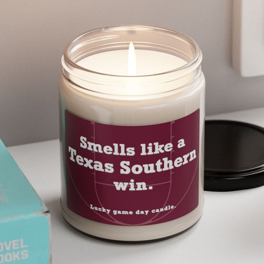Texas Southern Basketball - "Smells like a Texas Southern win" scented candle (9 oz)