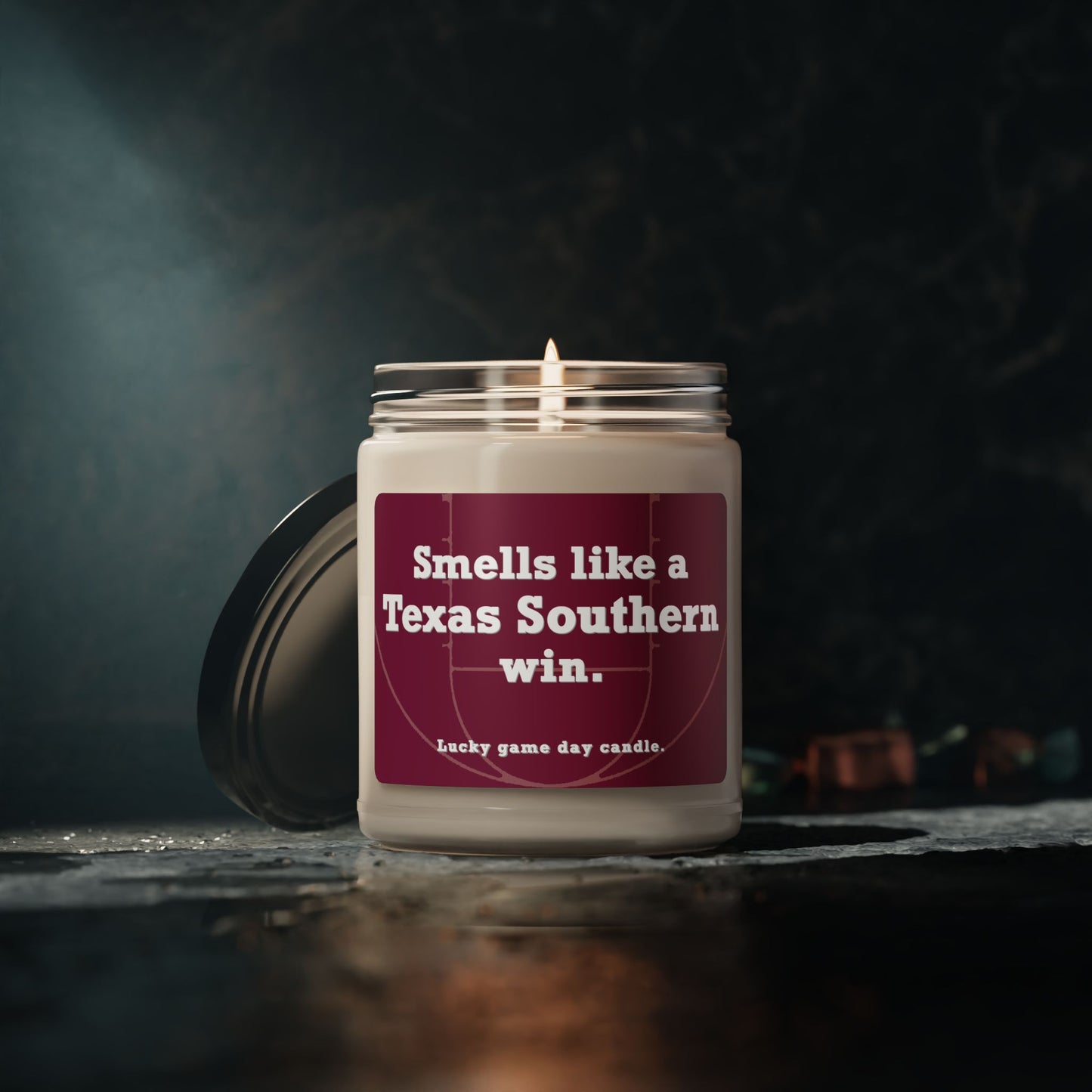 Texas Southern Basketball - "Smells like a Texas Southern win" scented candle (9 oz)