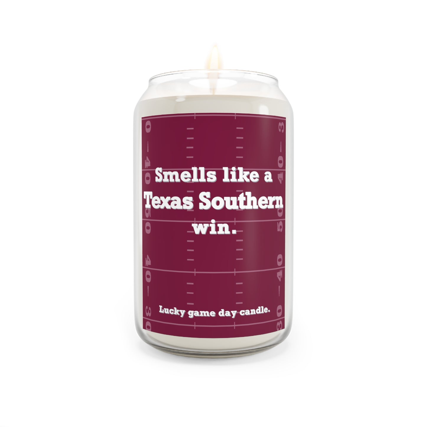 Texas Southern Football - "Smells like a Texas Southern win" scented candle (13.75 oz)