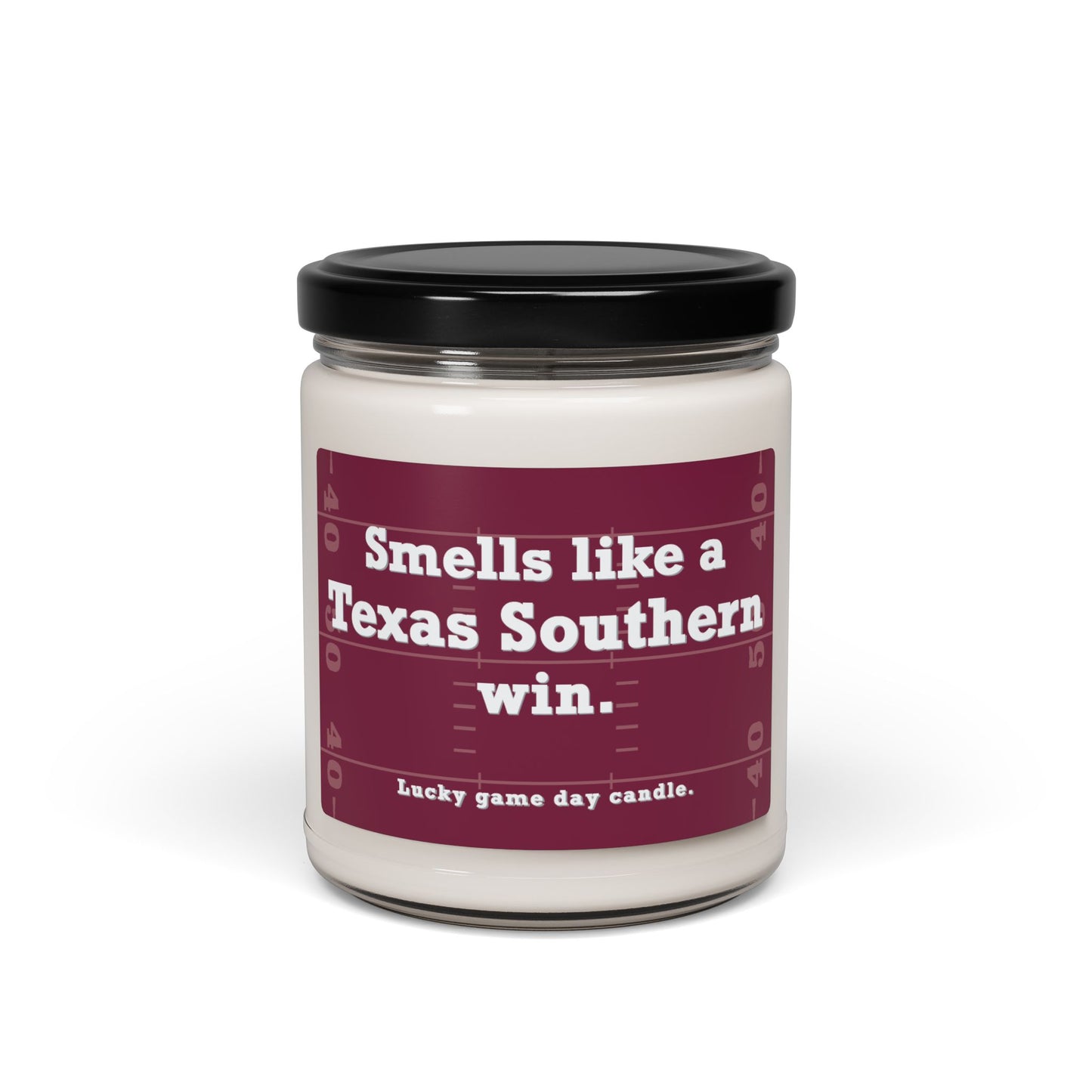 Texas Southern Football - "Smells like a Texas Southern win" scented candle (9 oz)