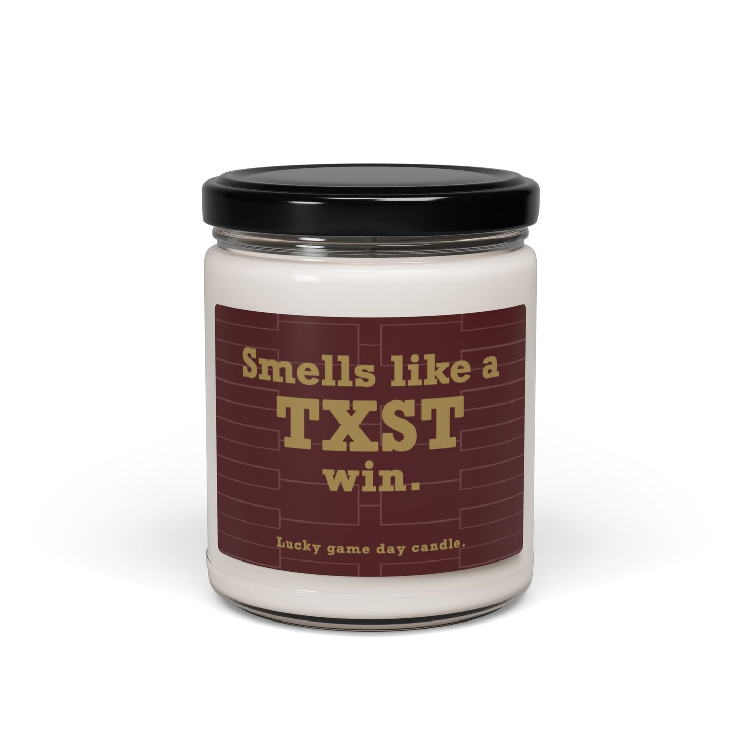 Texas State Basketball - "Smells like a TXST win" scented candle (9 oz)