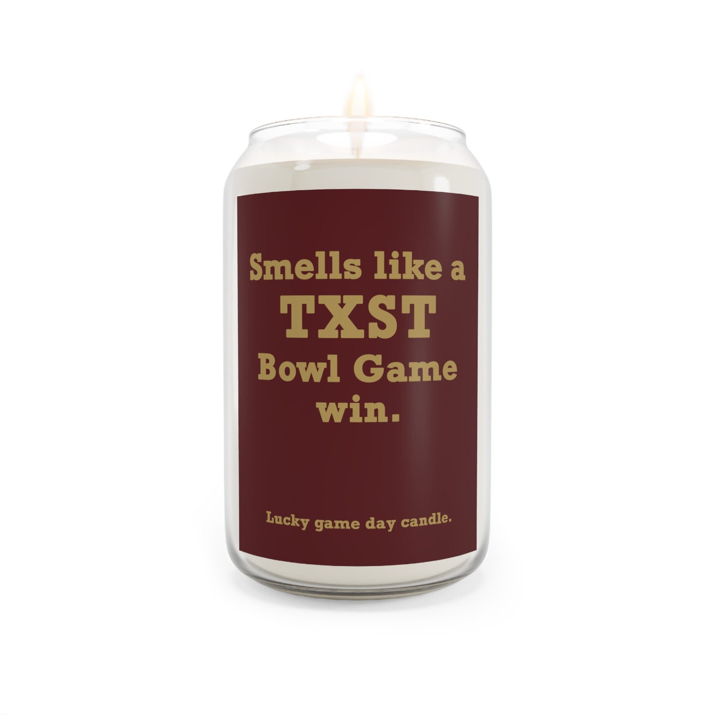 Texas State Bowl Game - "Smells like a Texas State Bowl Game win" scented candle (13.75 oz)