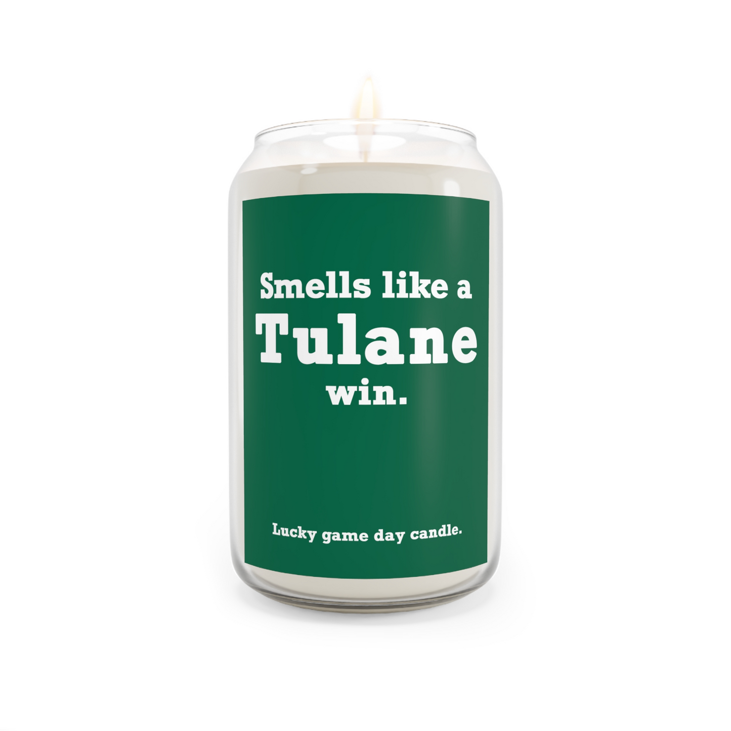 Tulane - "Smells like a Tulane win" scented candle (13.75 oz)