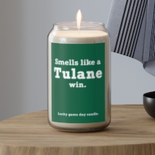 Tulane - Smells like a Tulane win scented candle (13.75 oz)